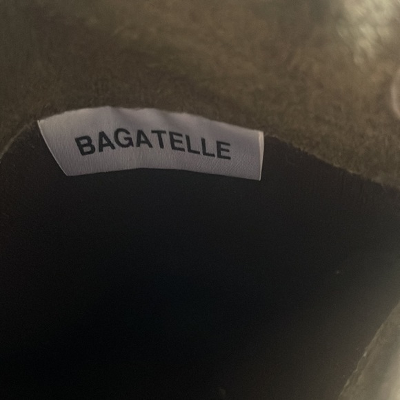 Size 8. Chocolate suede pull on boots. Super cute - Picture 5 of 7